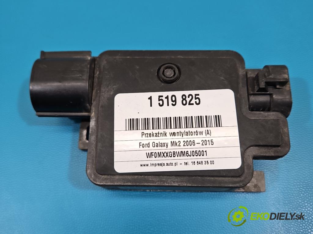 Ford Galaxy Mk2 2006-2015 2.0 TDCI 131 HP manual 96 kW 1997 cm3 5- Relé: ventilátoru 940002904