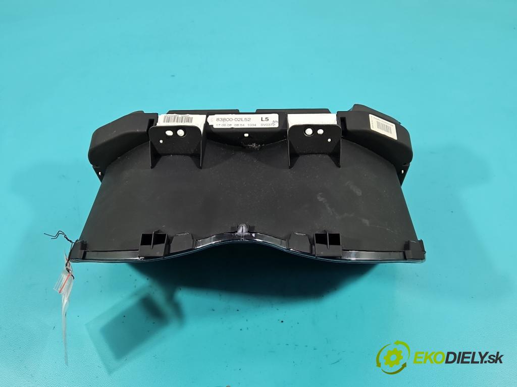 Toyota Auris I 2006-2013 1.6 VVTI 124hp manual 91 kW 1598 cm3 5- prístrojovka/ budíky 83800-02L52 (Prístrojová doska)