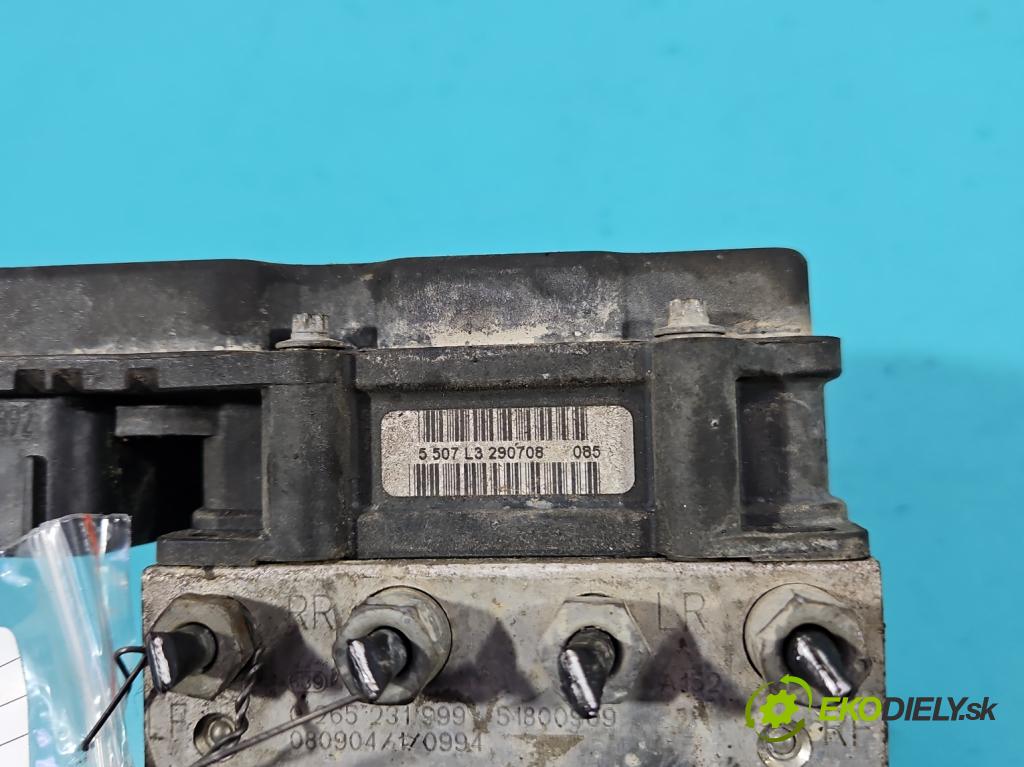 Fiat Linea 1.4 T 120 HP manual 88 kW 1368 cm3 4- čerpadlo abs 0265231999 (Pumpa ABS)