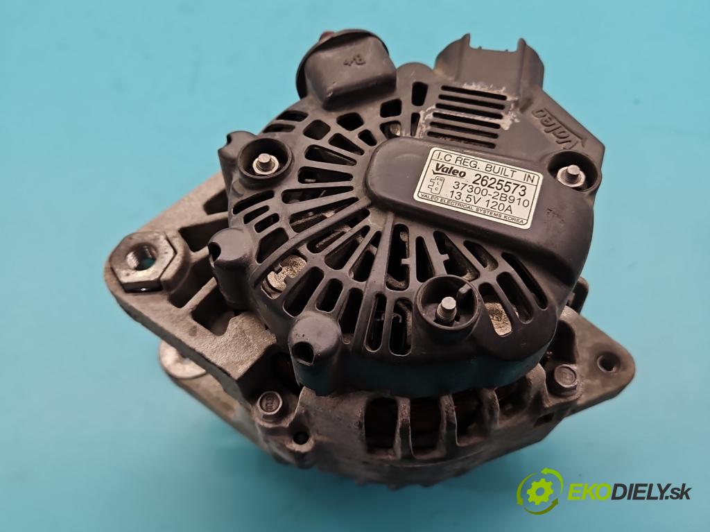 Hyundai Elantra VI 2015-2020 1.6 16v 128 HP manual 93.8 kW 1591 cm3 4- Alternator 37300-2B910 (Alternátor)