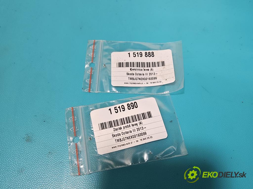 Skoda Octavia III 2013- 1.6 tdi 110 hp manual 81 kW 1598 cm3 5- náboj levé  (Náboj kola)