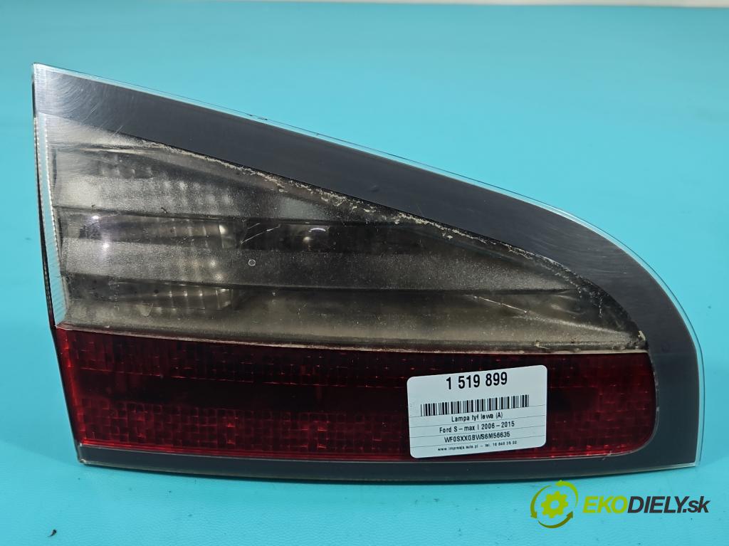 Ford S-max I 2006-2015 2.0 TDCI 140 hp manual 103 kW 1997 cm3 5- světlo zadní levé 6M21-13A603-AK (Klika dveří ostatní)