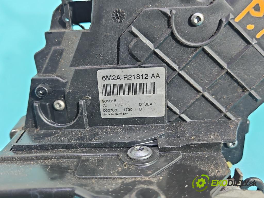 Ford S-max I 2006-2015 2.0 TDCI 140 HP manual 103 kW 1997 cm3 5- zámok predné pravý 6M2A-R21812-AA