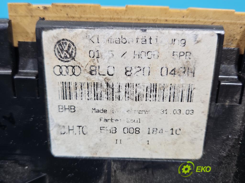 Audi A3 8L 1996-2003 1.9 TDI 101 HP automatic 74 kW 1896 cm3 5- panel kúrenia 8L0820043H