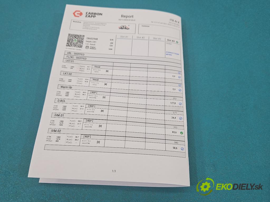 Citroen C4 Grand Picasso II 2013-2022 2.0 HDI 163 HP automatic 120 kW 1997 cm3 5- vstrek 28602948 (Vstrekovač paliva)