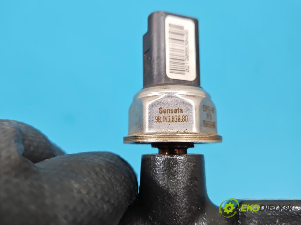 Citroen C4 Grand Picasso II 2013-2022 2.0 HDI 163 HP automatic 120 kW 1997 cm3 5- lišta vstrekovacia 9814383880 (Vstrekovacia lišta)