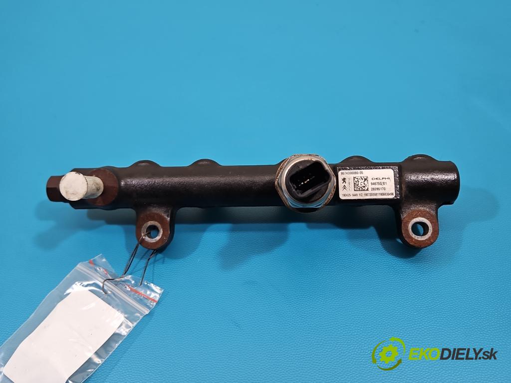 Citroen C4 Grand Picasso II 2013-2022 2.0 HDI 163 HP automatic 120 kW 1997 cm3 5- lišta vstrekovacia 9814383880 (Vstrekovacia lišta)