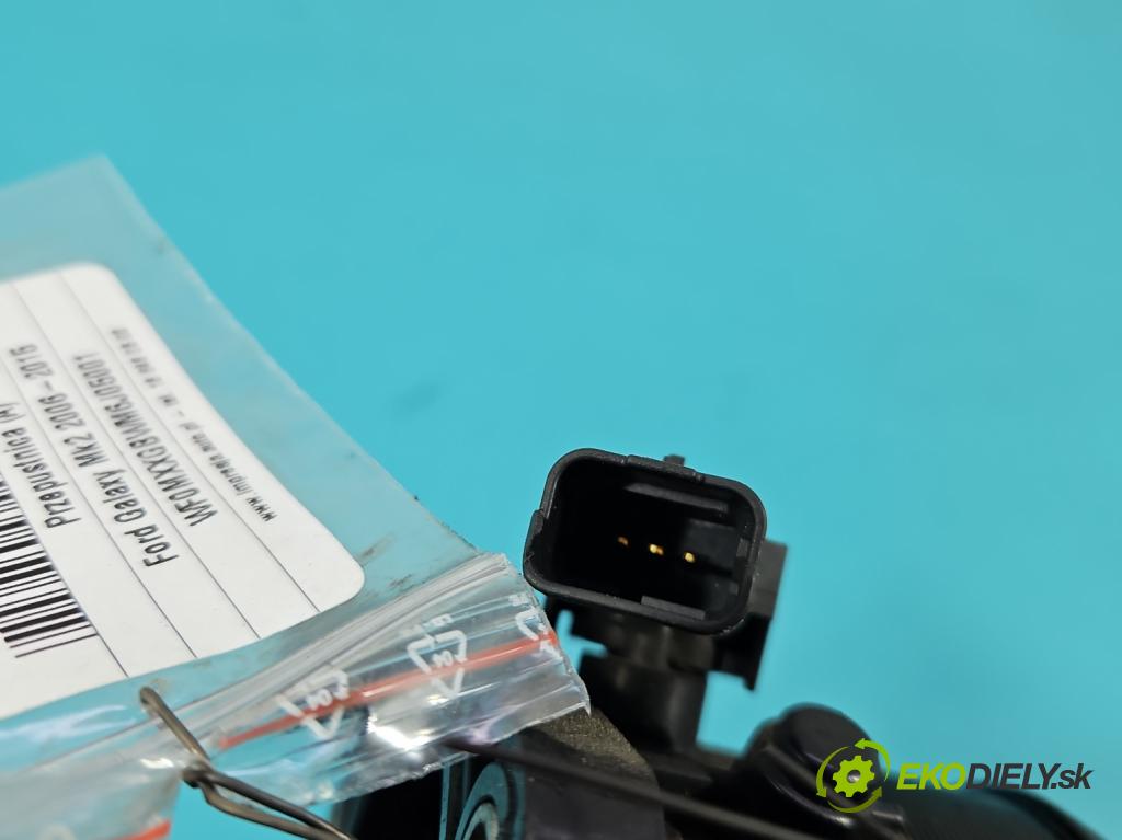 Ford Galaxy Mk2 2006-2015 2.0 TDCI 131 HP manual 96 kW 1997 cm3 5- klapka 6G9Q-9E926-AE (Škrtiaca klapka)