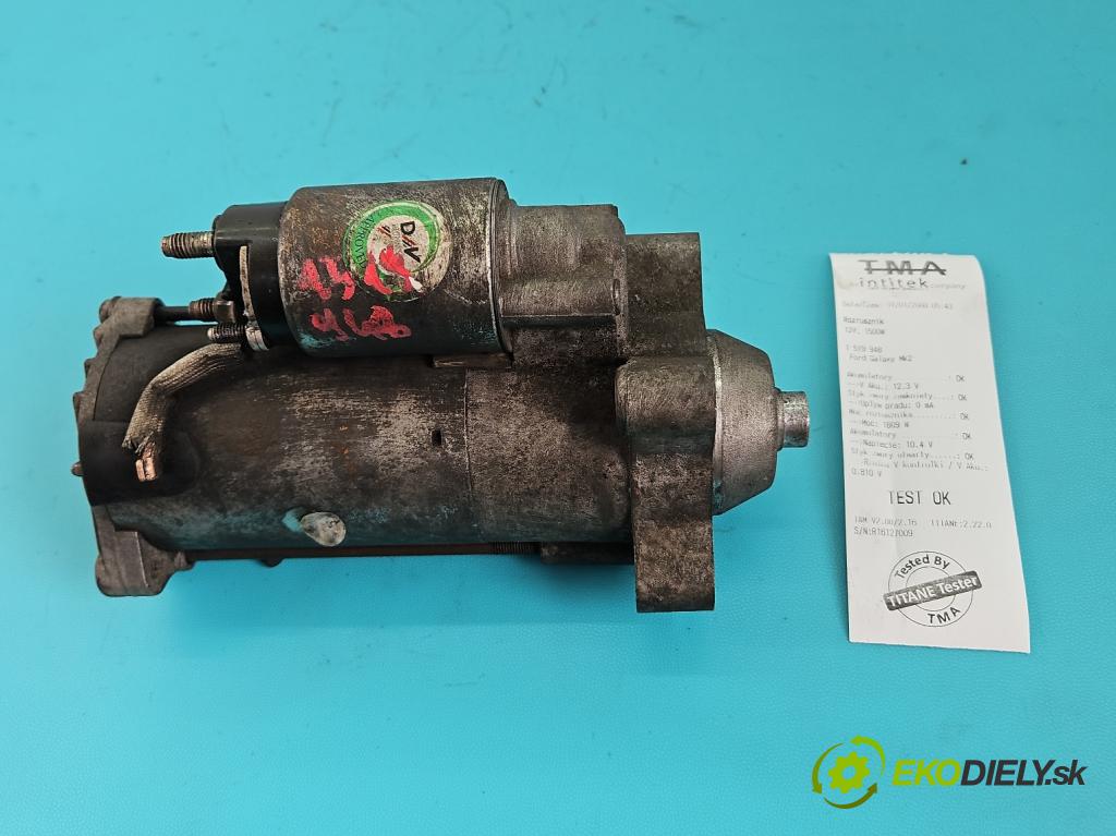 Ford Galaxy Mk2 2006-2015 2.0 TDCI 131 HP manual 96 kW 1997 cm3 5- štartér  (Štartér)