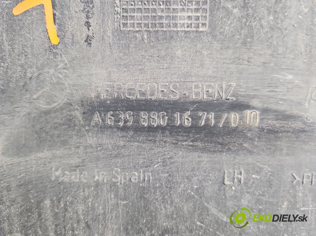 Mercedes Vito W639 2003-2014 2.2 cdi (646982) 150 hp manual 110 kW 2148 cm3 5- Roh: A6398801671