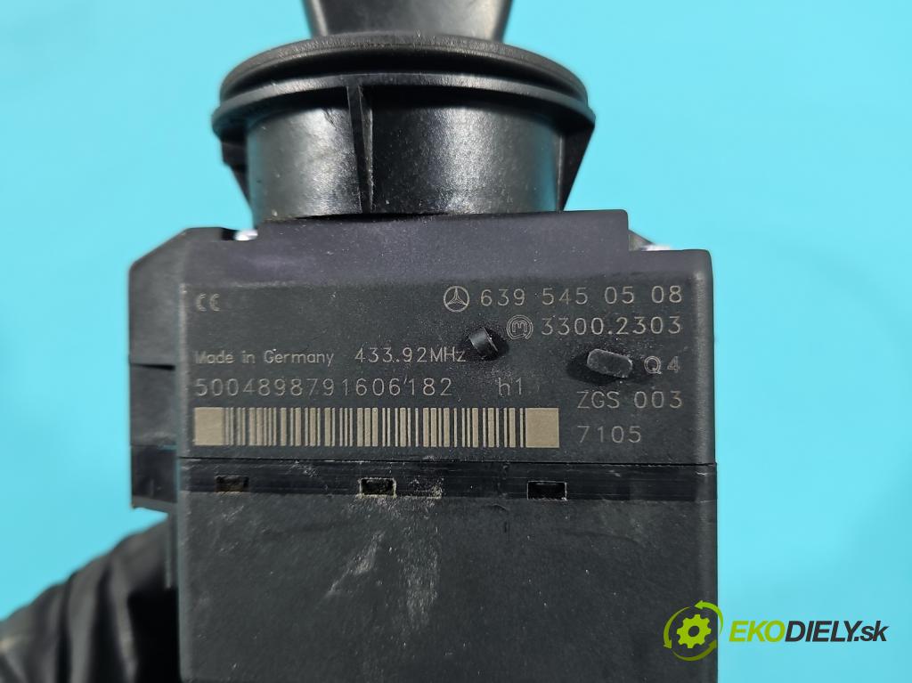 Mercedes Vito W639 2003-2014 2.2 cdi (646982) 150 HP manual 110 kW 2148 cm3 5- Spínačka 6395450508 (Spínacia skrinka)
