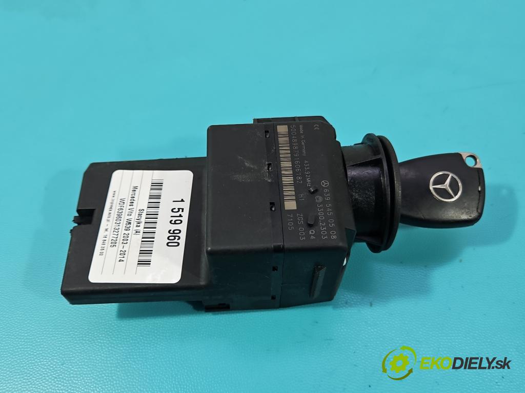 Mercedes Vito W639 2003-2014 2.2 cdi (646982) 150 HP manual 110 kW 2148 cm3 5- Spínačka 6395450508 (Spínacia skrinka)