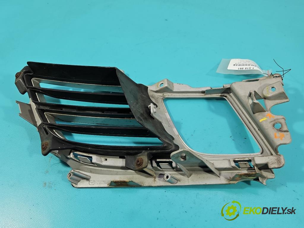 Mazda 6 II GH 2007-2012 2.0 citd 140 hp manual 103 kW 1998 cm3 5- Zaślepka: mřížka: nárazníku levé GS7T-50C21