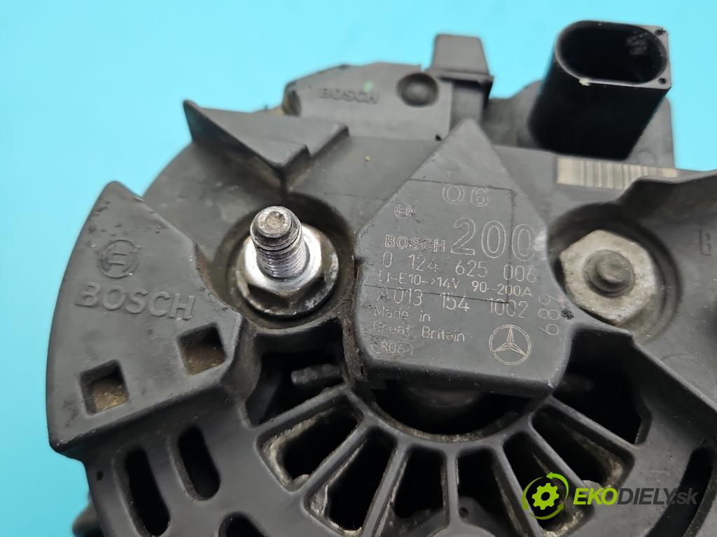 Mercedes Vito W639 2003-2014 2.2 cdi (646982) 150 HP manual 110 kW 2148 cm3 5- Alternator 0124625006 (Alternátor)