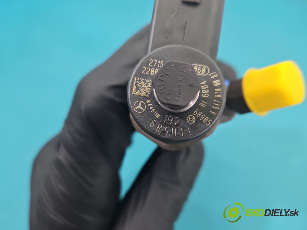 Mercedes Vito W639 2003-2014 2.2 cdi (646982) 150 HP manual 110 kW 2148 cm3 5- vstrek 0445110192 (Vstrekovač paliva)