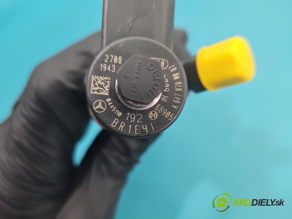 Mercedes Vito W639 2003-2014 2.2 cdi (646982) 150 HP manual 110 kW 2148 cm3 5- vstrek 0445110192 (Vstrekovač paliva)