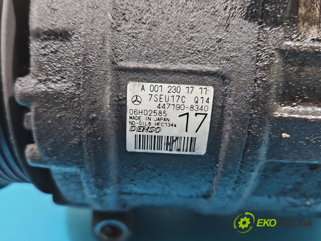 Mercedes Vito W639 2003-2014 2.2 cdi (646982) 150 HP manual 110 kW 2148 cm3 5- Kompresor: klimatizácie A0012301711 (Kompresor klimatizácie)