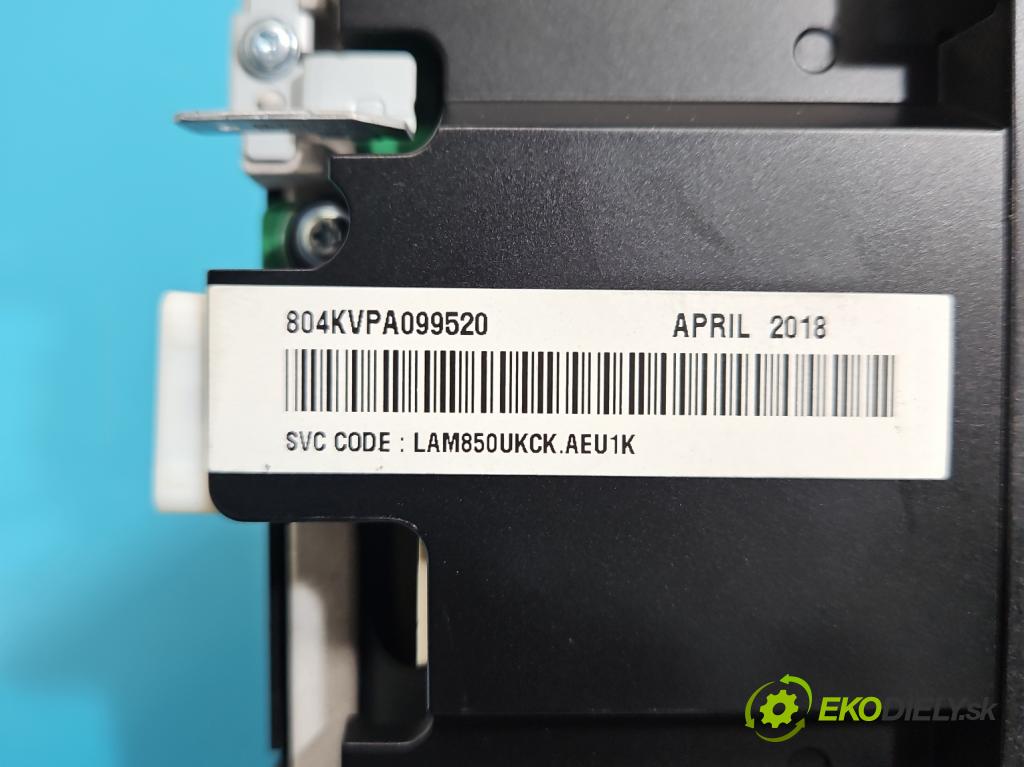 Kia Stinger 2017-2023 2.0 T-GDI: 256KM automatic 188 kW 1998 cm3 5- Zobrazit: 96525-J5400 (Prístrojová doska)