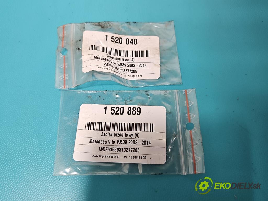 Mercedes Vito W639 2003-2014 2.2 cdi (646982) 150 hp manual 110 kW 2148 cm3 5- náboj levé  (Náboj kola)