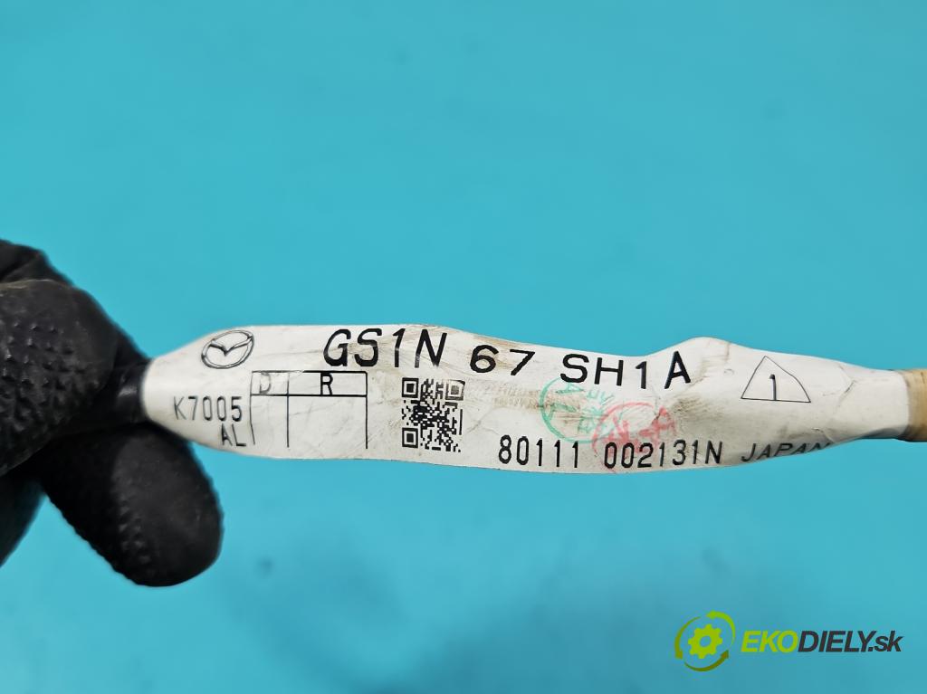 Mazda 6 II GH 2007-2012 2.0 citd 140 hp manual 103 kW 1998 cm3 5- Balíček: nárazníku přední GS1N67SH1A