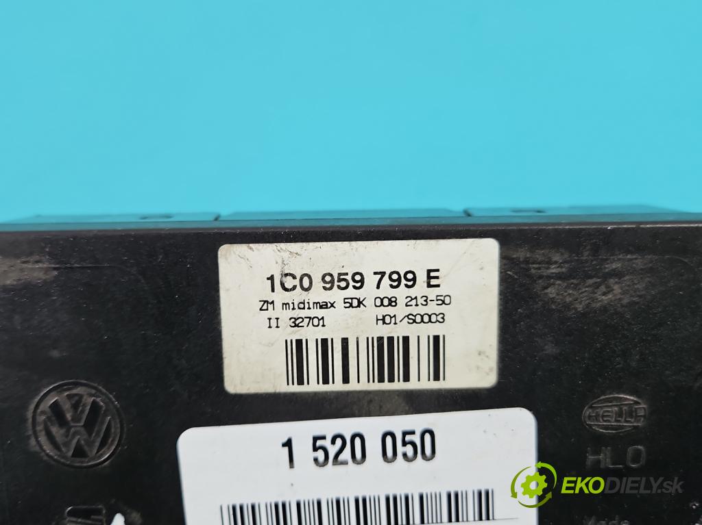 Seat Leon I 1999-2005 1.6 16V 105 HP manual 77 kW 1598 cm3 5- riadiaca jednotka komfortu 1C0959799E