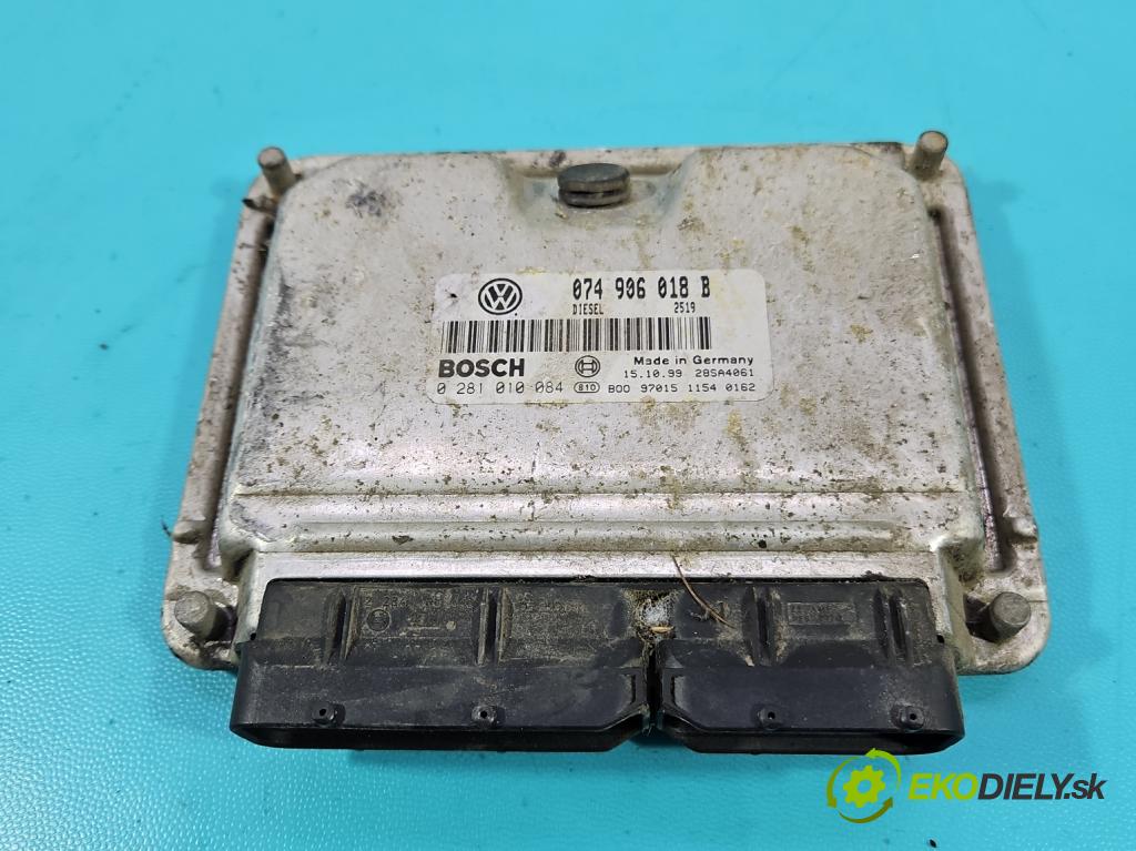 Vw Transporter T4 1990-2003 2.5 TDI 88 HP manual 65 kW 2461 cm3 5- riadiaca jednotka motora 074906018B