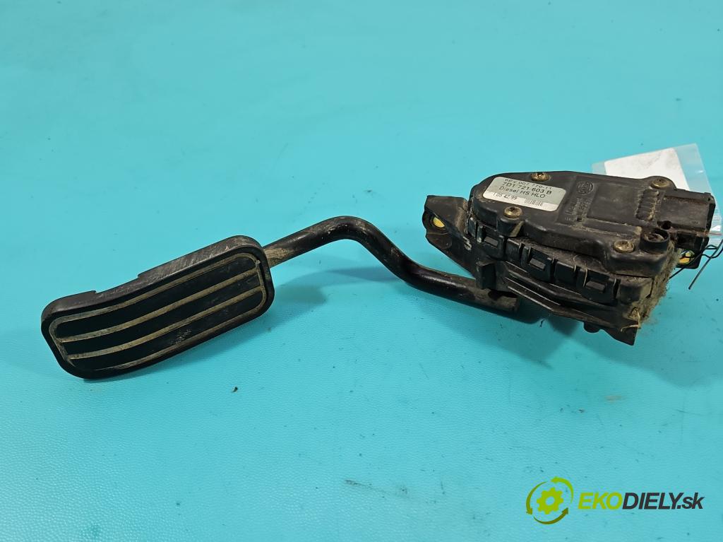 Vw Transporter T4 1990-2003 2.5 TDI 88 HP manual 65 kW 2461 cm3 5- pedal plyn potenciometr: 7D1721603B