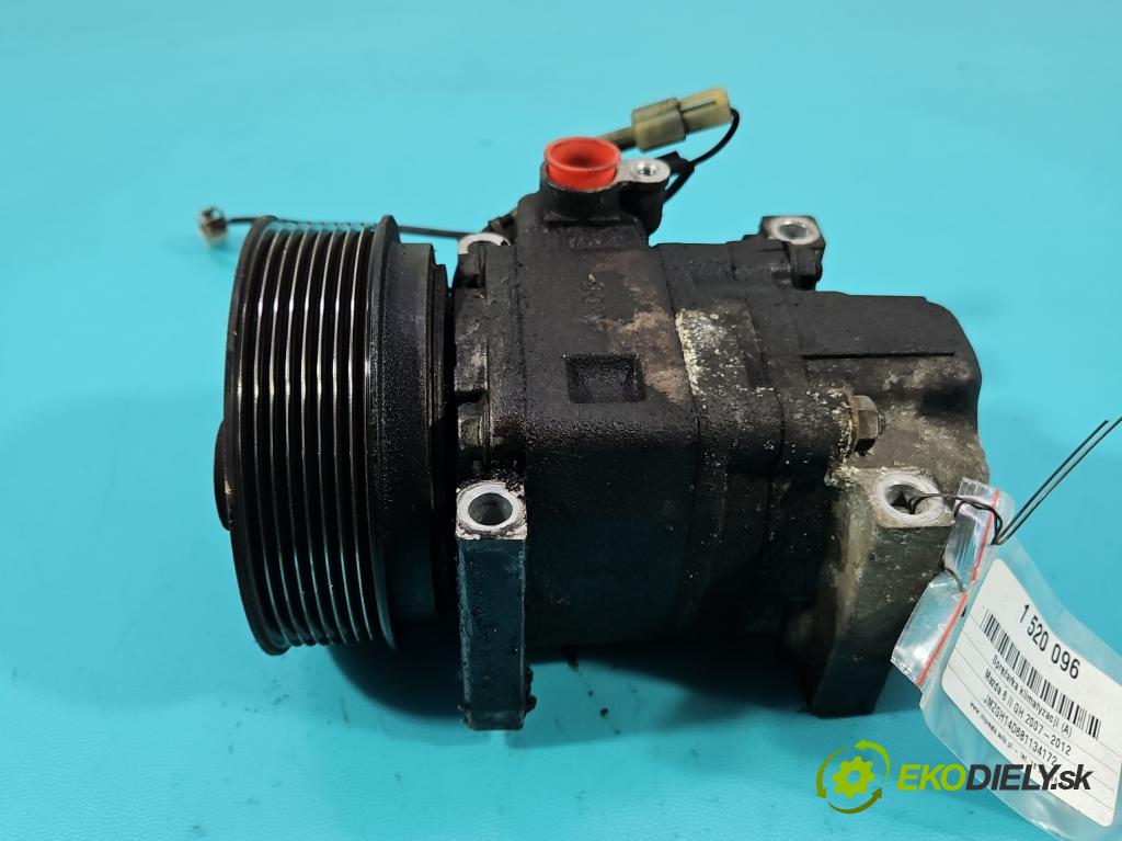 Mazda 6 II GH 2007-2012 2.0 citd 140 HP manual 103 kW 1998 cm3 5- Kompresor: klimatizácie H12A0CA4JE (Kompresor klimatizácie)