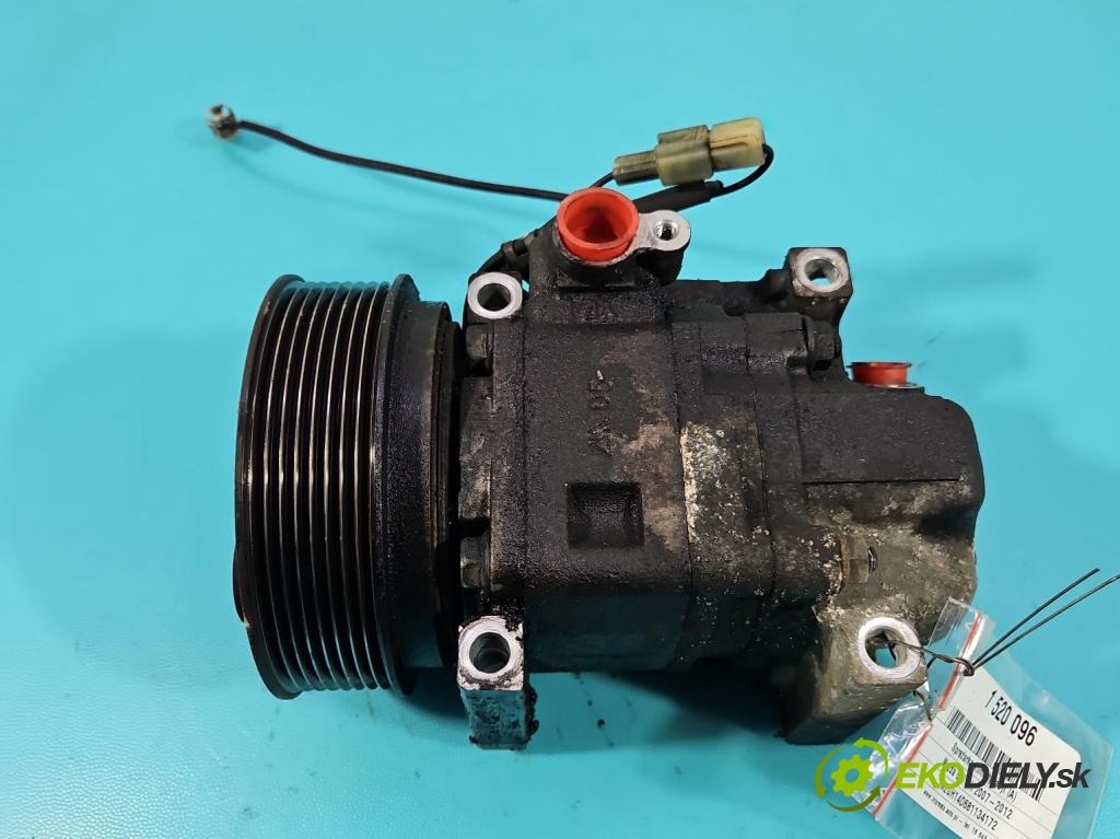 Mazda 6 II GH 2007-2012 2.0 citd 140 HP manual 103 kW 1998 cm3 5- Kompresor: klimatizácie H12A0CA4JE (Kompresor klimatizácie)