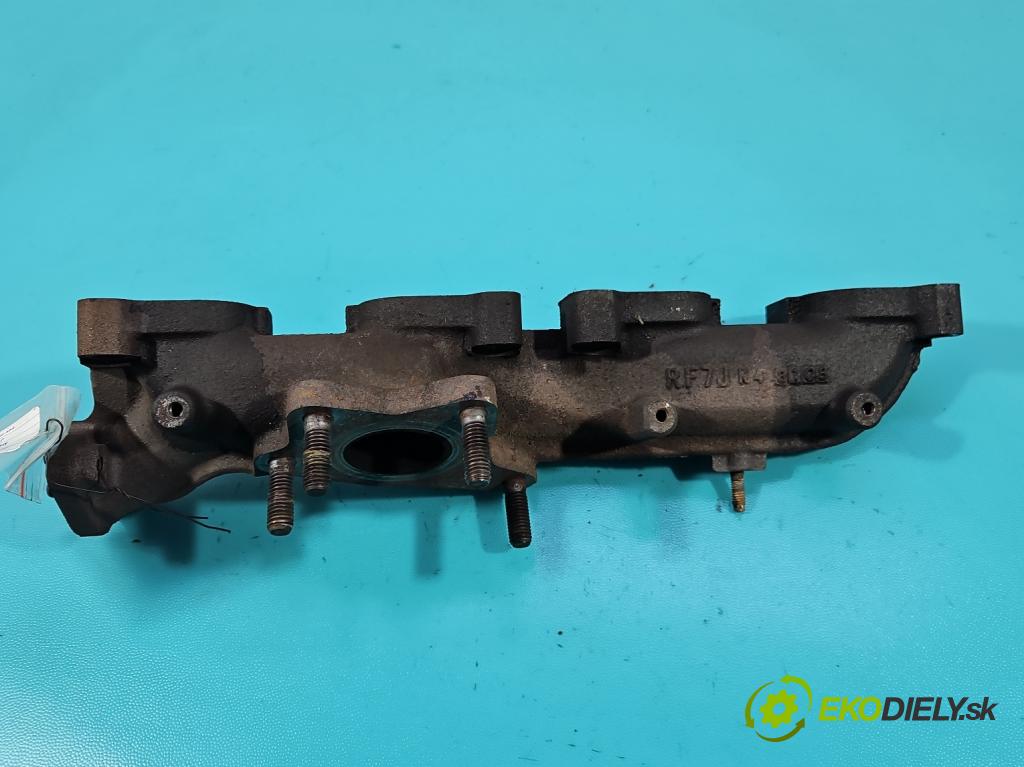 Mazda 6 II GH 2007-2012 2.0 citd 140 HP manual 103 kW 1998 cm3 5- zvod výfuk RF7J (Výfukové potrubie)