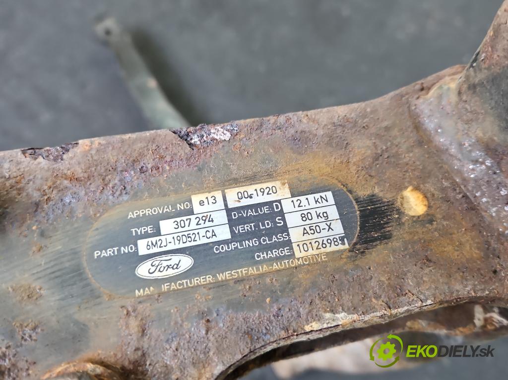Ford Galaxy Mk2 2006-2015 2.0 TDCI 131 hp manual 96 kW 1997 cm3 5- oko tažné 6M2J-19D521-CA (Tažné zařízení)