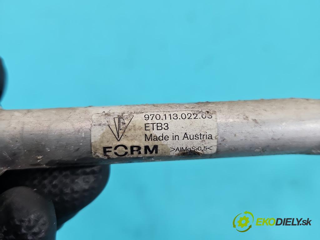 Porsche Panamera I 970 2009-2016 3.0 v6 420hp automatic 309 kW 2997 cm3 5- trubka systému chłodzenia 970113022