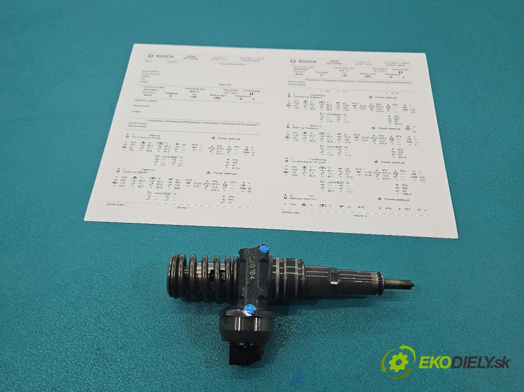 Vw Passat B5 1995-2005 1.9 tdi 131 HP manual 96 kW 1896 cm3 4- vstrekovacie čerpadlo 0414720214 (Vstrekovač paliva)