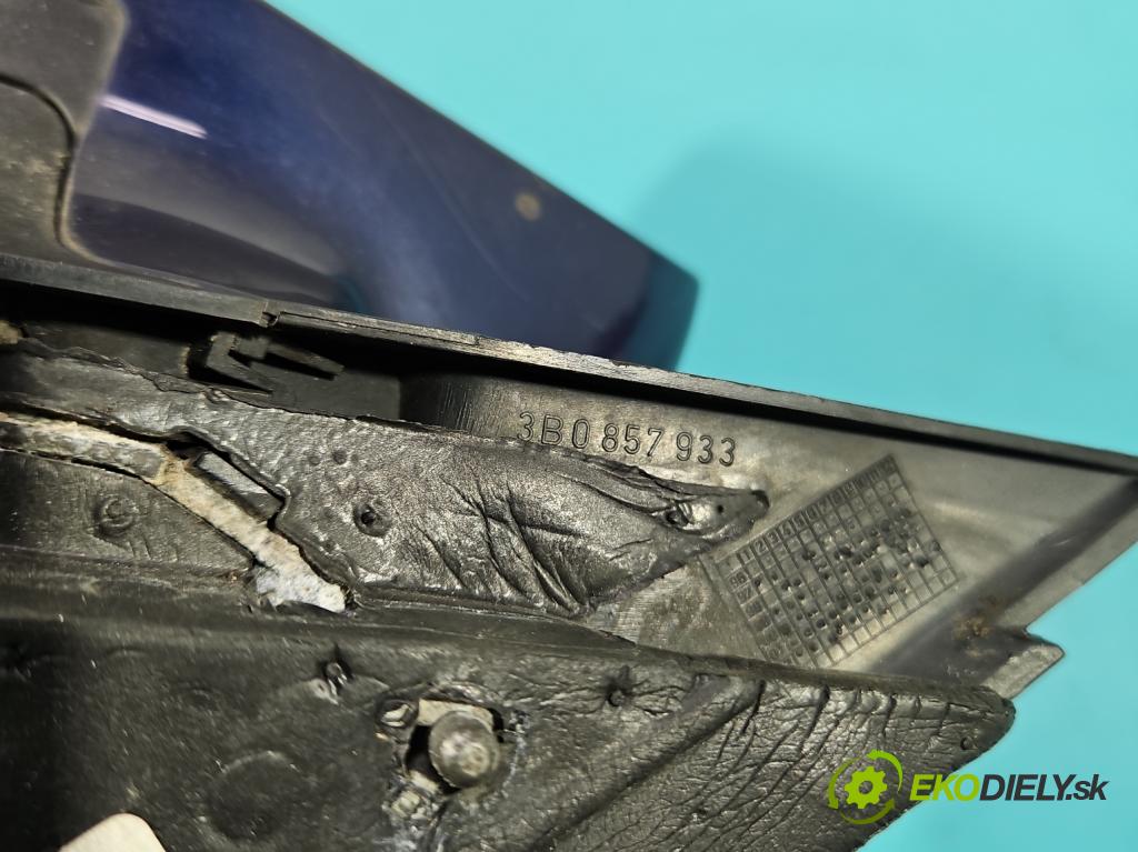 Vw Passat B5 1995-2005 1.9 tdi 131 HP manual 96 kW 1896 cm3 4- zrkadlo ľavé 3B0857933 (Kľučka dverí ostatné)