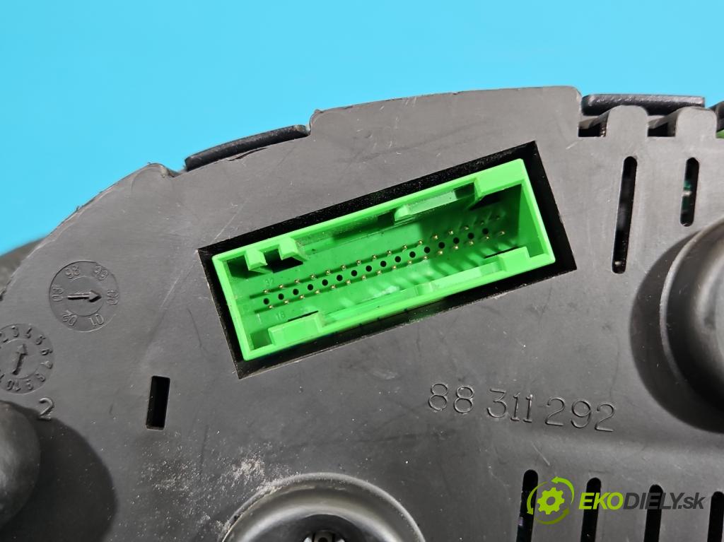 Seat Leon I 1999-2005 1.6 SR 101 HP manual 74 kW 1595 cm3 5- prístrojovka/ budíky W01M0920801A (Prístrojová doska)