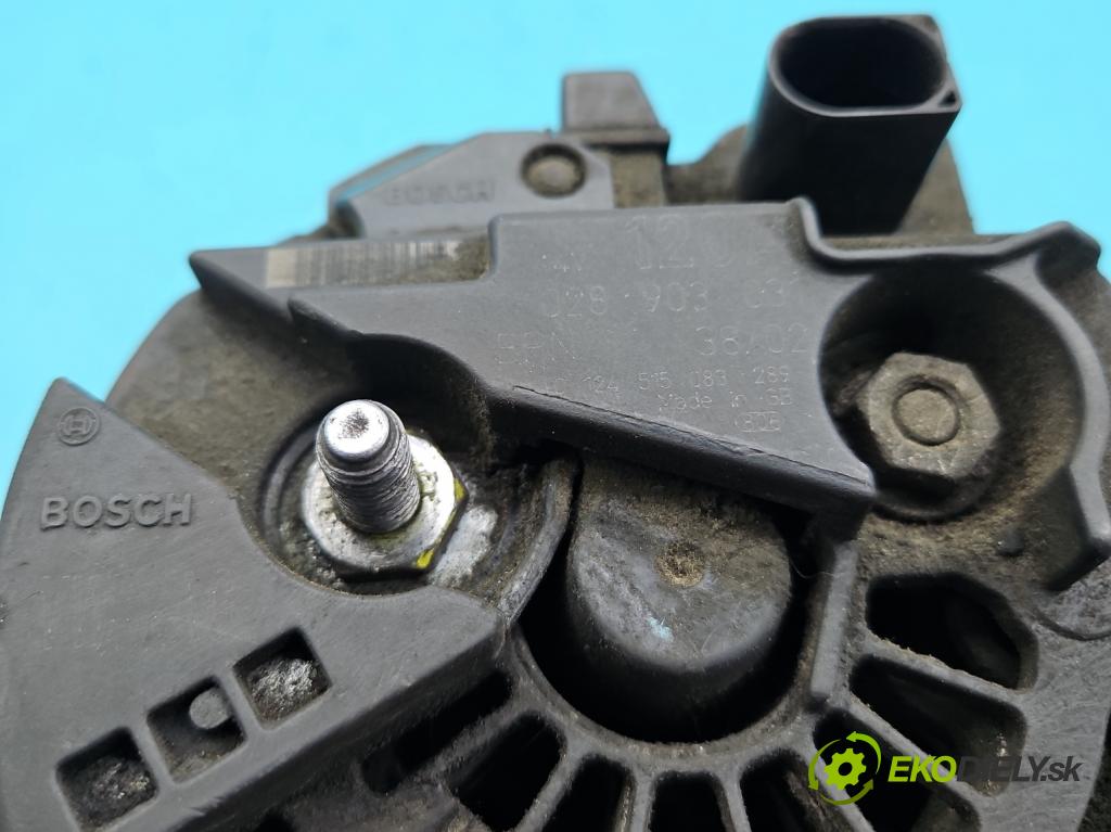 Vw Passat B5 1995-2005 1.9 tdi 131 HP manual 96 kW 1896 cm3 4- Alternator 028903031 (Alternátor)