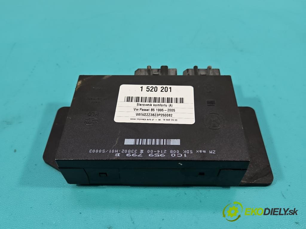 Vw Passat B5 1995-2005 1.9 tdi 131 HP manual 96 kW 1896 cm3 4- riadiaca jednotka komfortu 1C0959799B