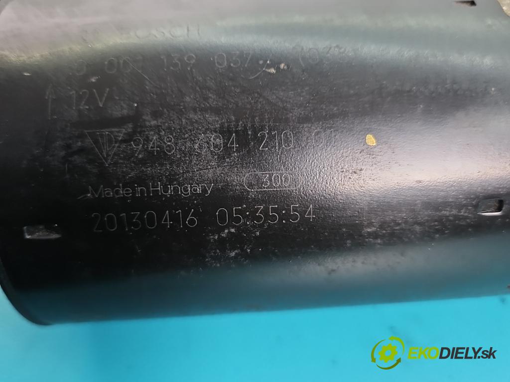 Porsche Panamera I 970 2009-2016 3.0 v6 420hp automatic 309 kW 2997 cm3 5- startér: 0001139037 (Startér)