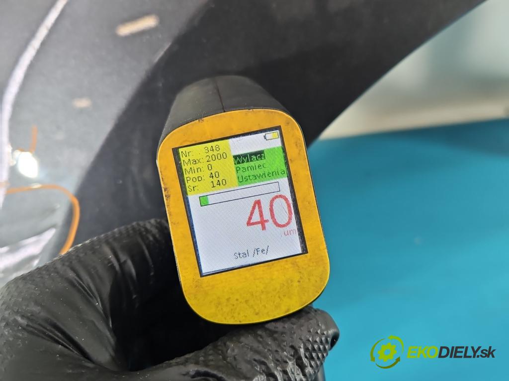 Toyota Auris I 2006-2013 1.6 VVTI 124 hp manual 91 kW 1598 cm3 5- blatnik přední levý  (Levý přední blatník)