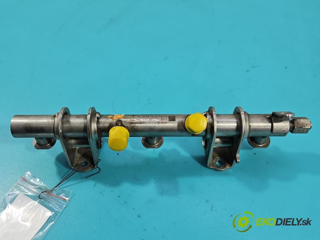 Porsche Panamera I 970 2009-2016 3.0 v6 420 hp automatic 309 kW 2997 cm3 5- lišta vstrekovacia 94611011700 (Vstrekovacia lišta)