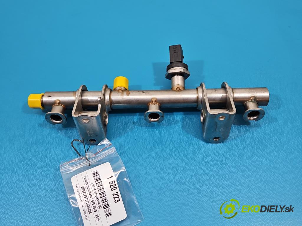 Porsche Panamera I 970 2009-2016 3.0 v6 420 hp automatic 309 kW 2997 cm3 5- lišta vstrekovacia 94611011800 (Vstrekovacia lišta)