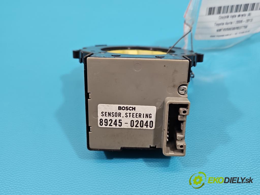 Toyota Auris I 2006-2013 1.6 VVTI 124hp manual 91 kW 1598 cm3 5- snímač uhla otočenie: 89245-02040