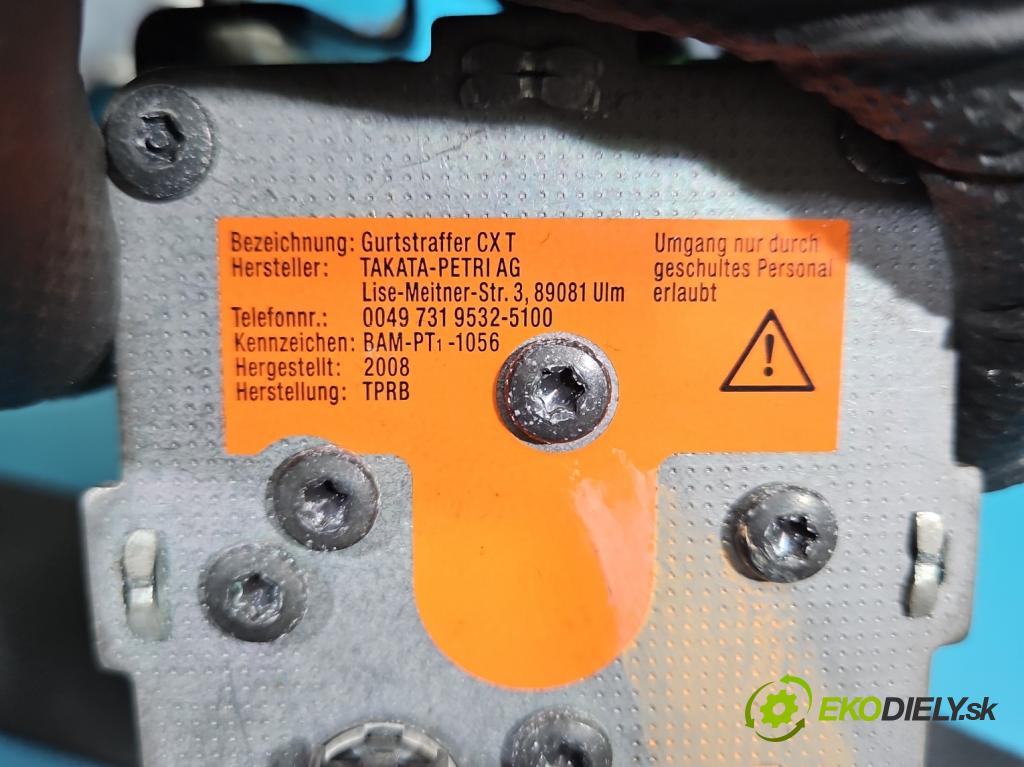 Toyota Auris I 2006-2013 1.6 VVTI 124hp manual 91 kW 1598 cm3 5- pas bezpečnosť: predné ľavý 73220-02120