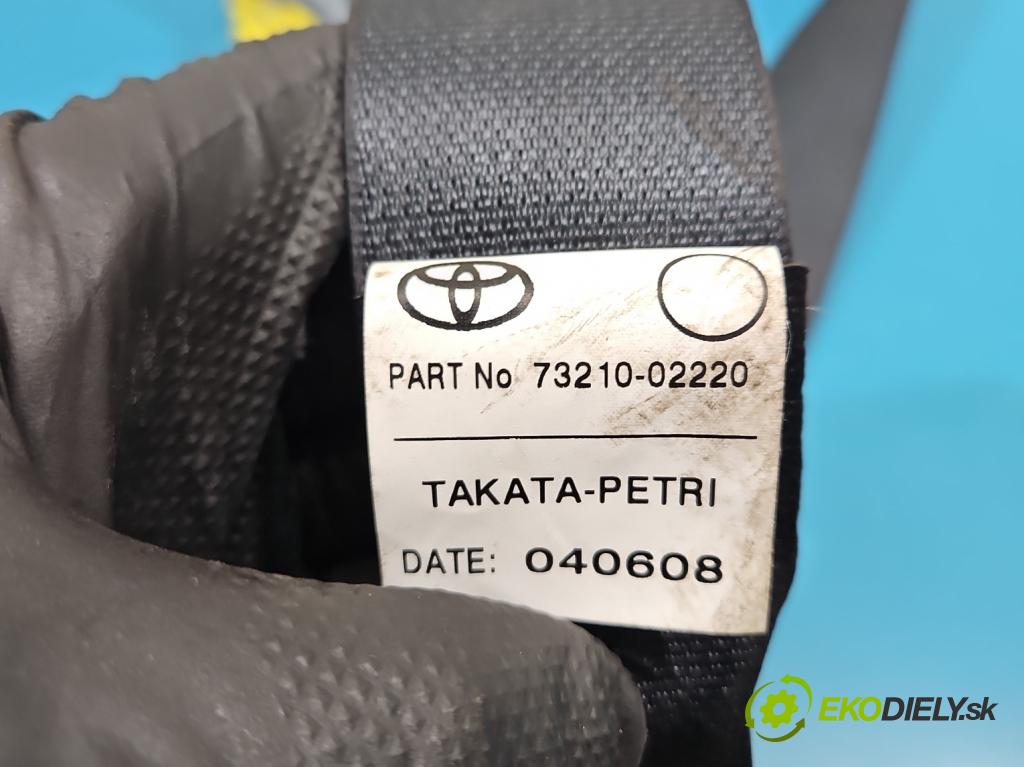 Toyota Auris I 2006-2013 1.6 VVTI 124hp manual 91 kW 1598 cm3 5- pas bezpečnosť: predné pravý 73210-02220