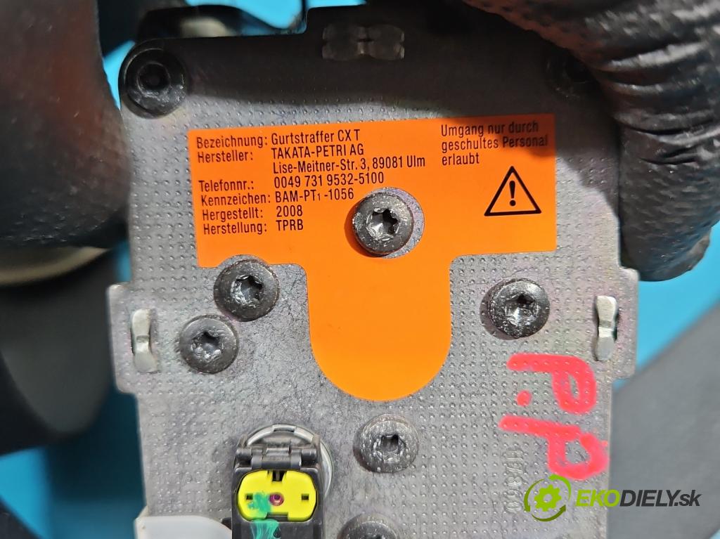 Toyota Auris I 2006-2013 1.6 VVTI 124hp manual 91 kW 1598 cm3 5- pas bezpečnosť: predné pravý 73210-02220
