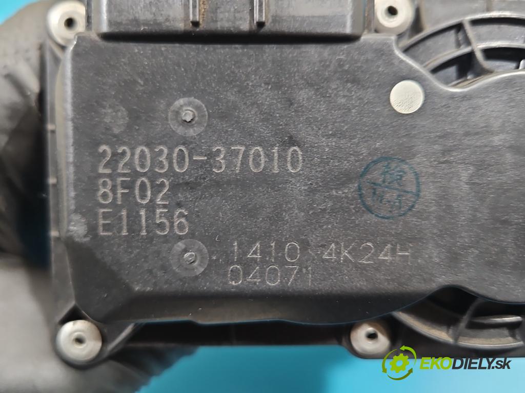 Toyota Auris I 2006-2013 1.6 VVTI 124hp manual 91 kW 1598 cm3 5- klapka 22030-37010 (Škrtiaca klapka)