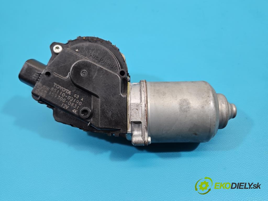 Toyota Auris I 2006-2013 1.6 VVTI 124hp manual 91 kW 1598 cm3 5- motor stieračov predné 85110-02190
