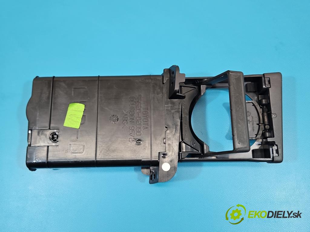 Toyota Auris I 2006-2013 1.6 VVTI 124hp manual 91 kW 1598 cm3 5- Rukojeť: na nápoje: 55620-02090 (Držiak (úchyt) na nápoje)