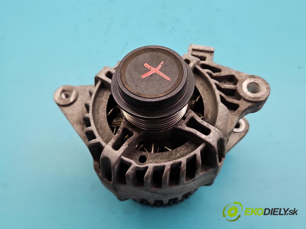 Toyota Auris I 2006-2013 1.6 VVTI 124hp manual 91 kW 1598 cm3 5- Alternator 27060-0T010 (Alternátor)