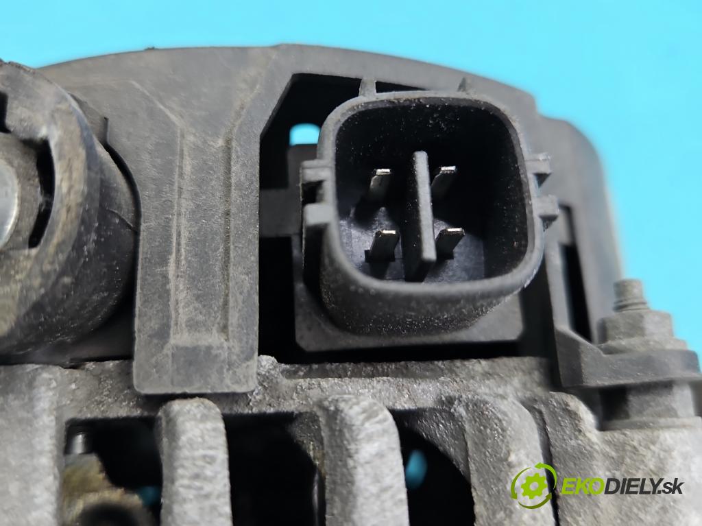 Toyota Auris I 2006-2013 1.6 VVTI 124hp manual 91 kW 1598 cm3 5- Alternator 27060-0T010 (Alternátor)